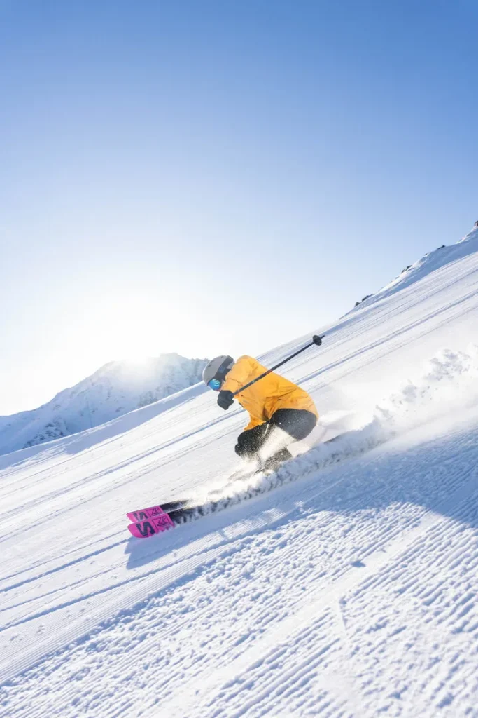 Skiën op geprepareerde pistes