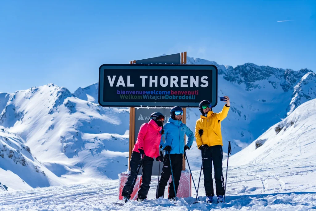 Sommet 3 Vallées à Val Thorens