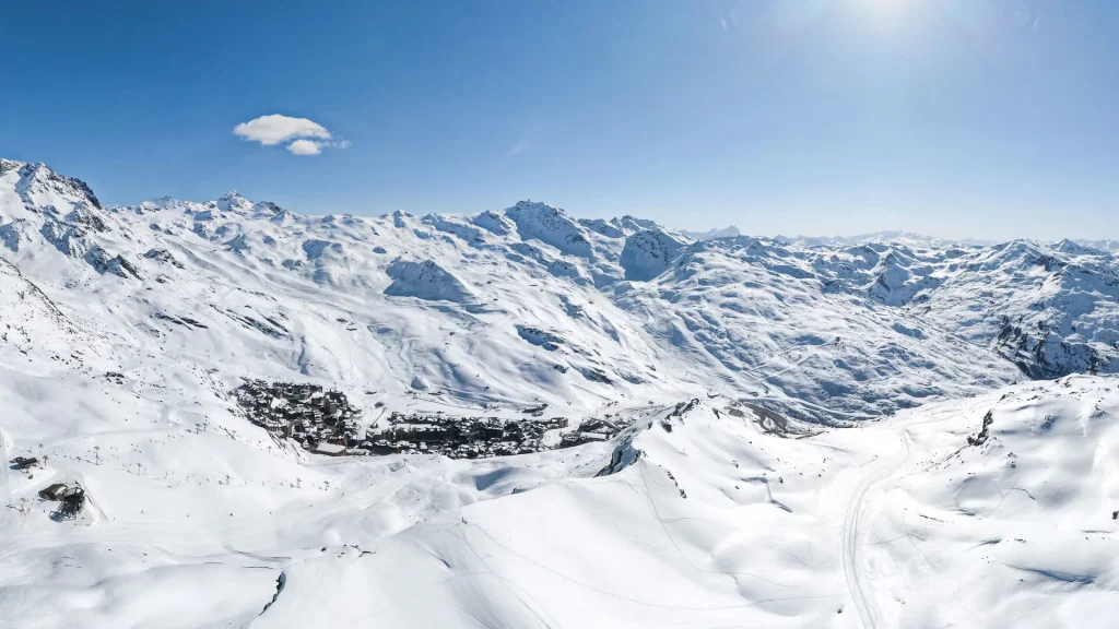 Val Thorens in the 3 Valleys