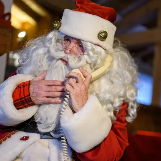 Santa Claus at Val Thorens