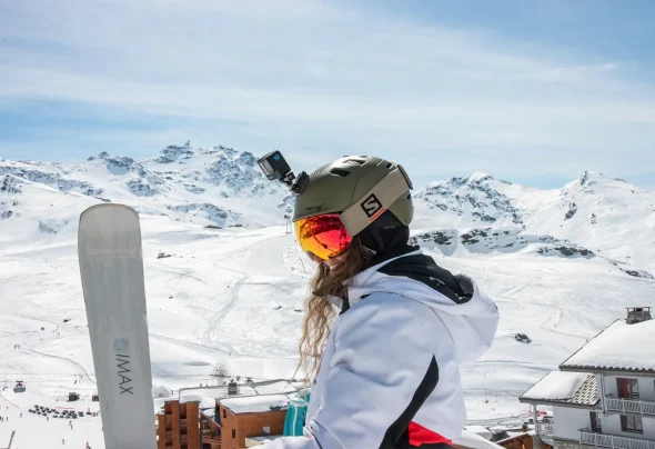 Accesorio para casco de esquí GoPro