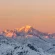 Zonsondergang op de Mont Blanc