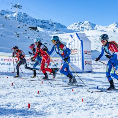 Départ de la Coupe du Monde de Ski Alpinisme