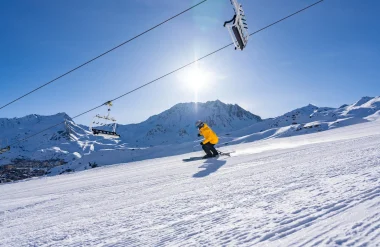 Esquí alpino en el sector de Boismint