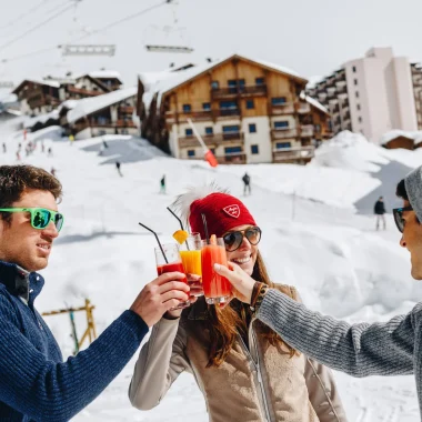 Aperitif by the slopes